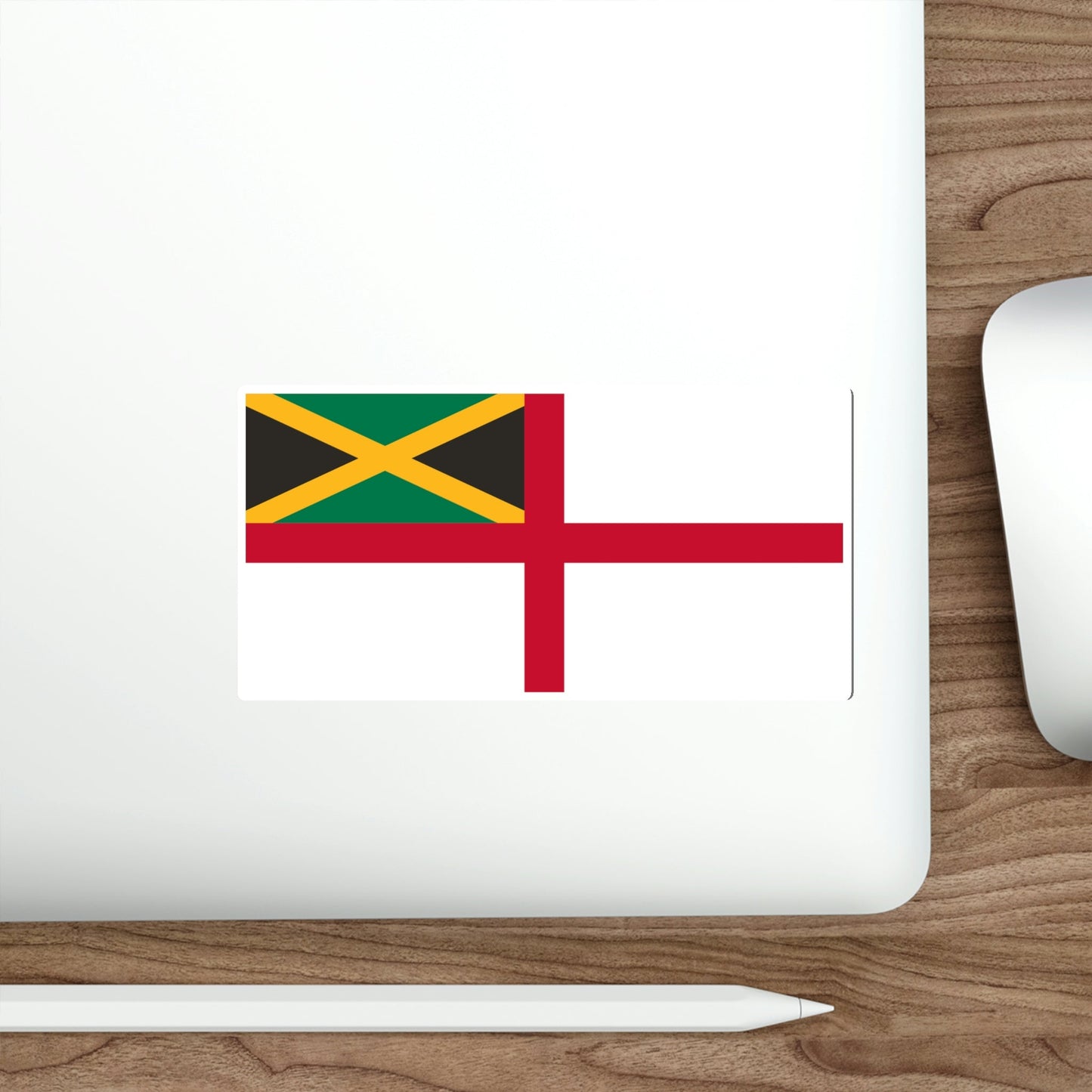 Naval Ensign of Jamaica STICKER Vinyl Die-Cut Decal-The Sticker Space