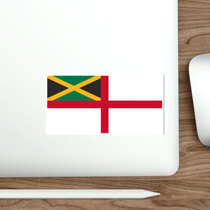 Naval Ensign of Jamaica STICKER Vinyl Die-Cut Decal-The Sticker Space