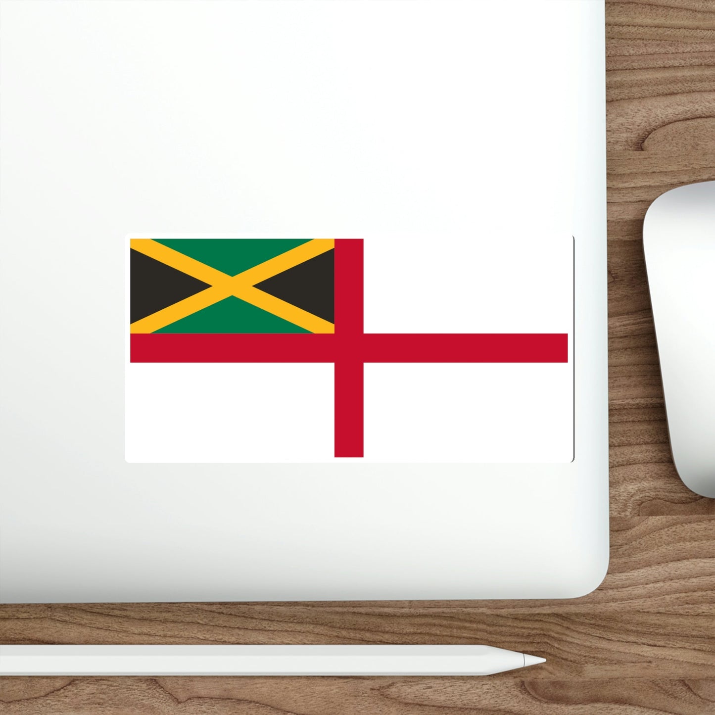 Naval Ensign of Jamaica STICKER Vinyl Die-Cut Decal-The Sticker Space