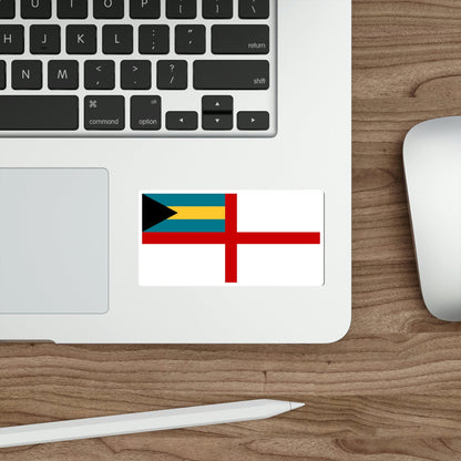 Naval Ensign of the Bahamas STICKER Vinyl Die-Cut Decal-The Sticker Space