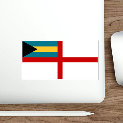 Naval Ensign of the Bahamas STICKER Vinyl Die-Cut Decal-The Sticker Space