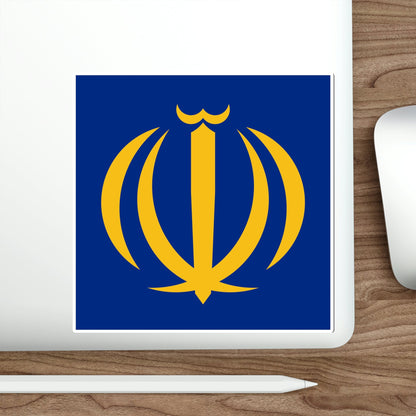 Naval Jack of Iran (Iran) STICKER Vinyl Die-Cut Decal-The Sticker Space