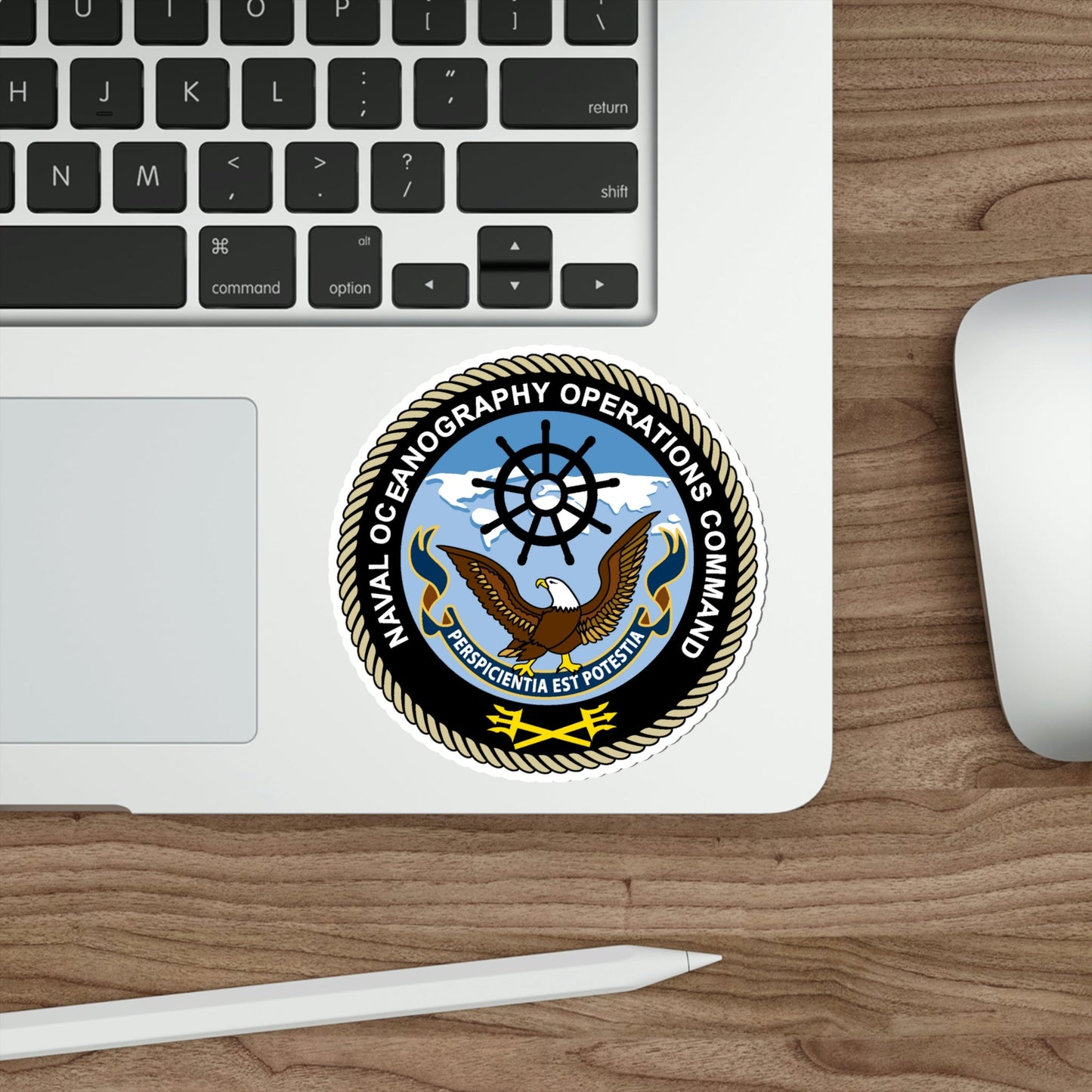 Naval Oceangraphy Operations Command (U.S. Navy) STICKER Vinyl Die-Cut Decal-The Sticker Space