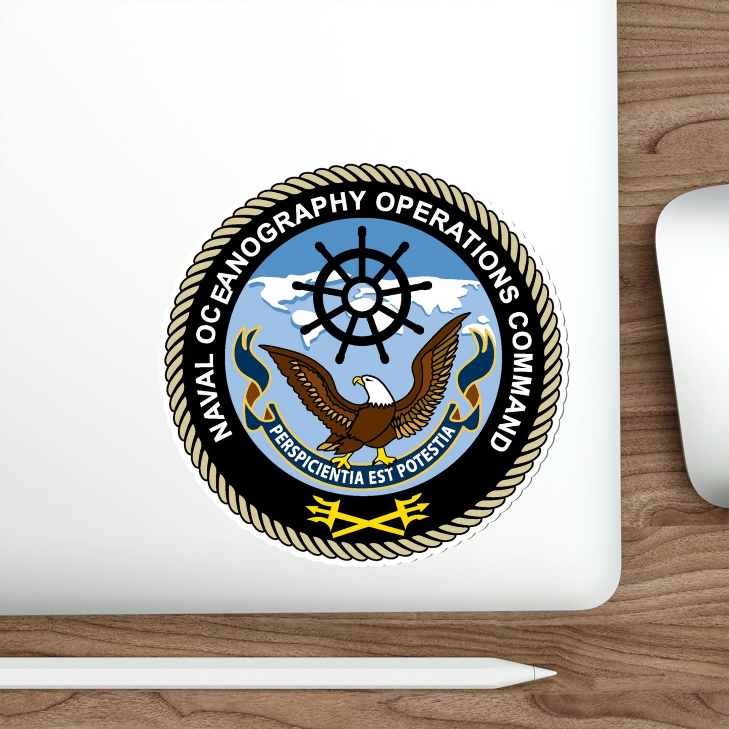 Naval Oceangraphy Operations Command (U.S. Navy) STICKER Vinyl Die-Cut Decal-The Sticker Space