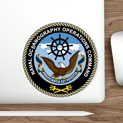 Naval Oceangraphy Operations Command (U.S. Navy) STICKER Vinyl Die-Cut Decal-The Sticker Space