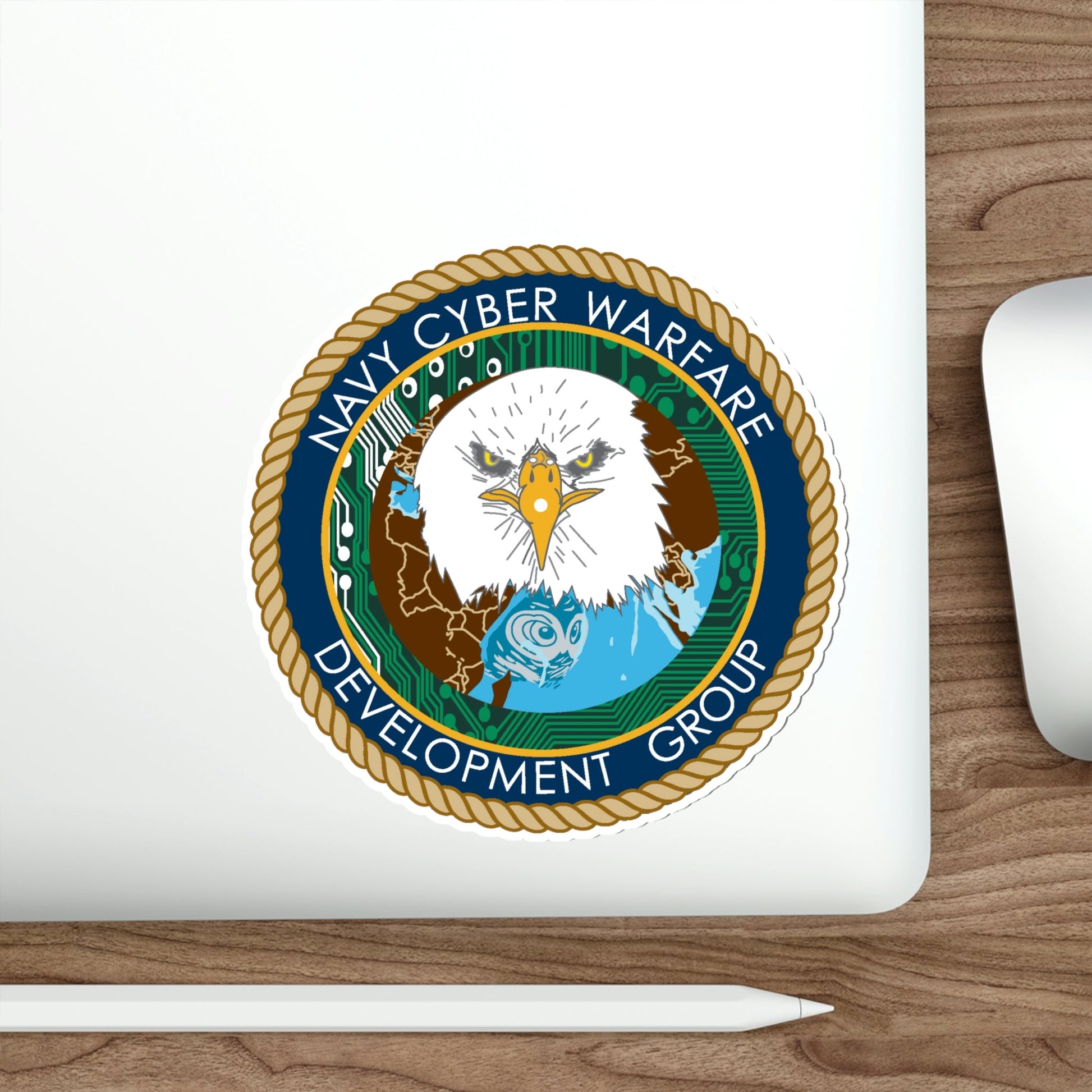 Navy Cyber Warfare Development Group (U.S. Navy) STICKER Vinyl Die-Cut Decal-The Sticker Space