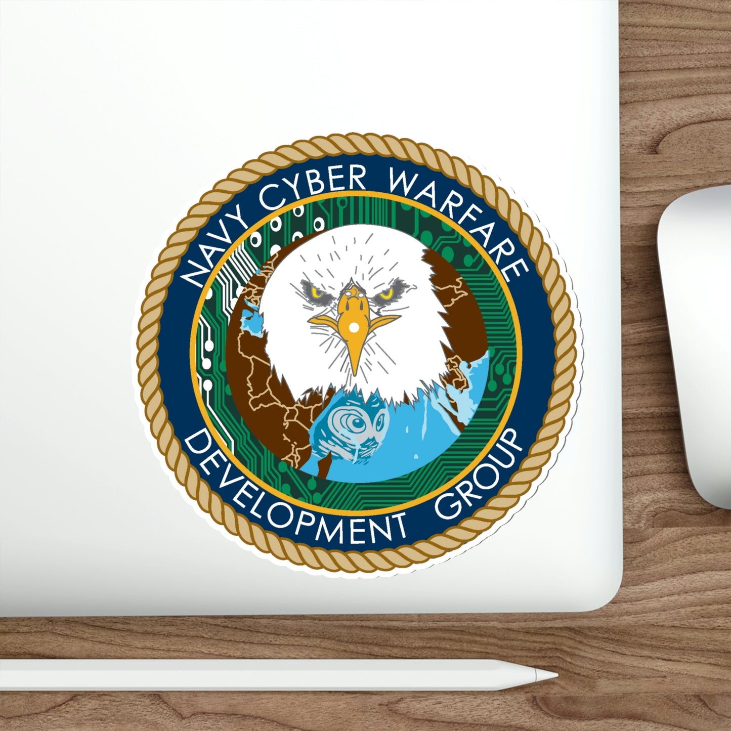 Navy Cyber Warfare Development Group (U.S. Navy) STICKER Vinyl Die-Cut Decal-The Sticker Space