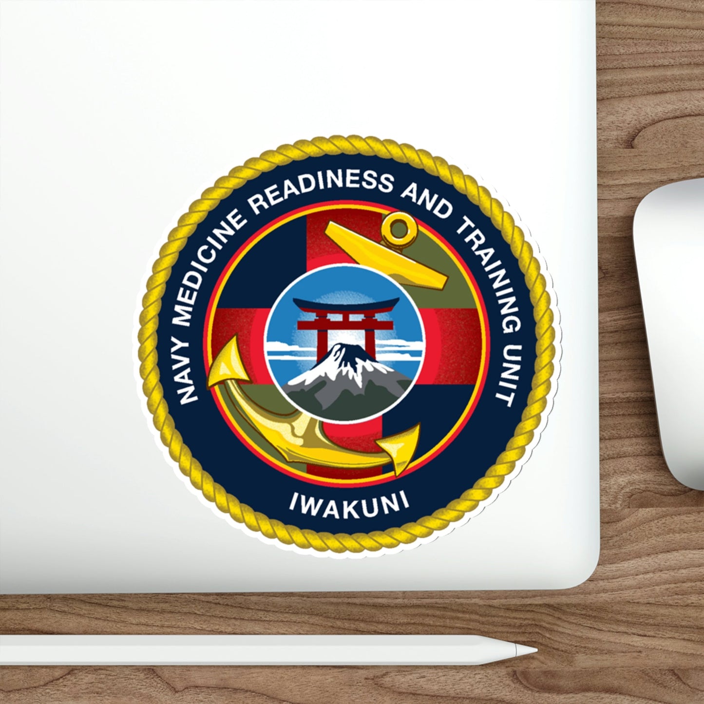 Navy Medicine Readiness and Training Unit Iwakuni (U.S. Navy) STICKER Vinyl Die-Cut Decal-The Sticker Space