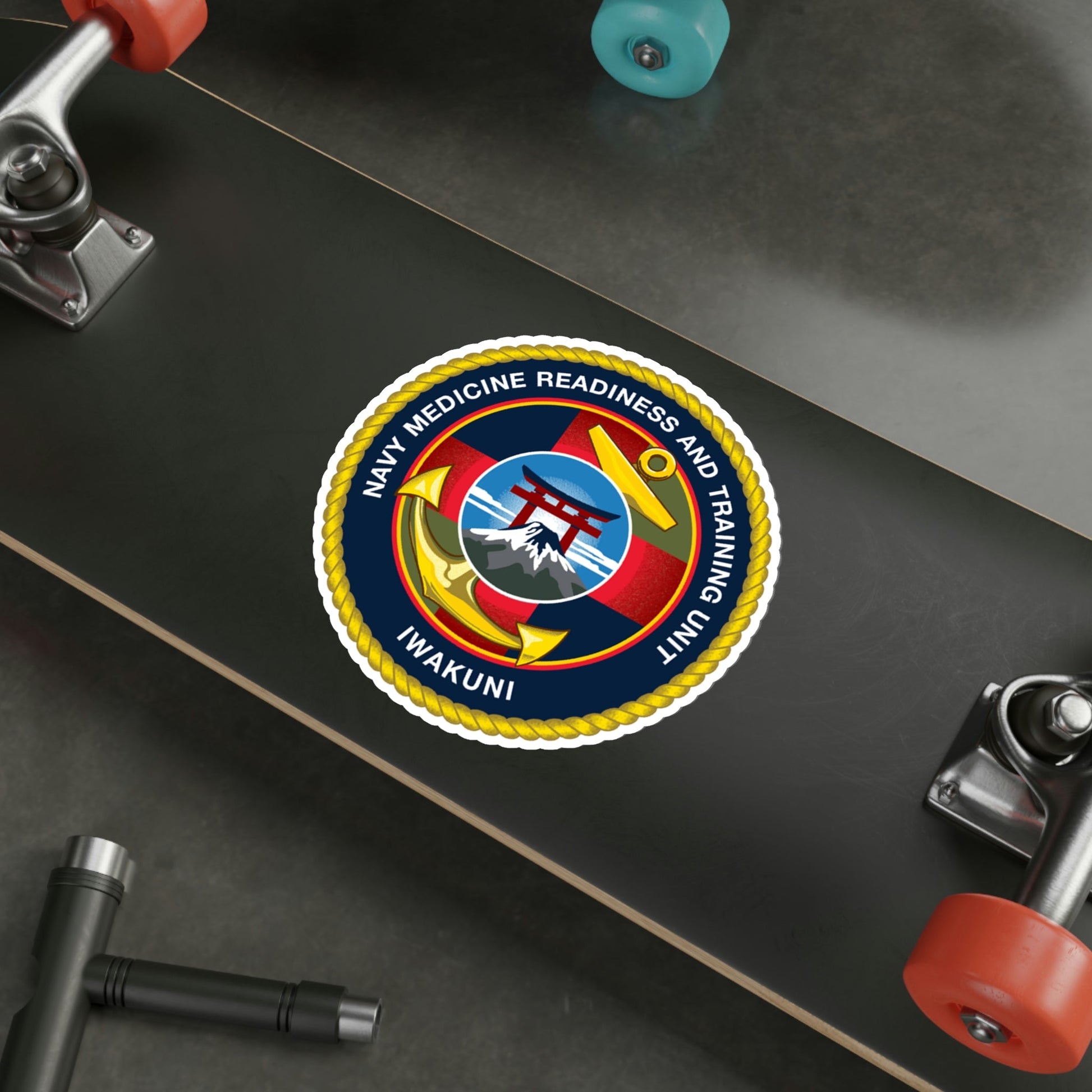 Navy Medicine Readiness and Training Unit Iwakuni (U.S. Navy) STICKER Vinyl Die-Cut Decal-The Sticker Space