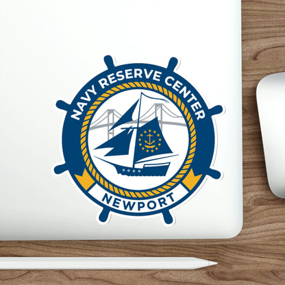 Navy Reserve Center Newport (U.S. Navy) STICKER Vinyl Die-Cut Decal-The Sticker Space