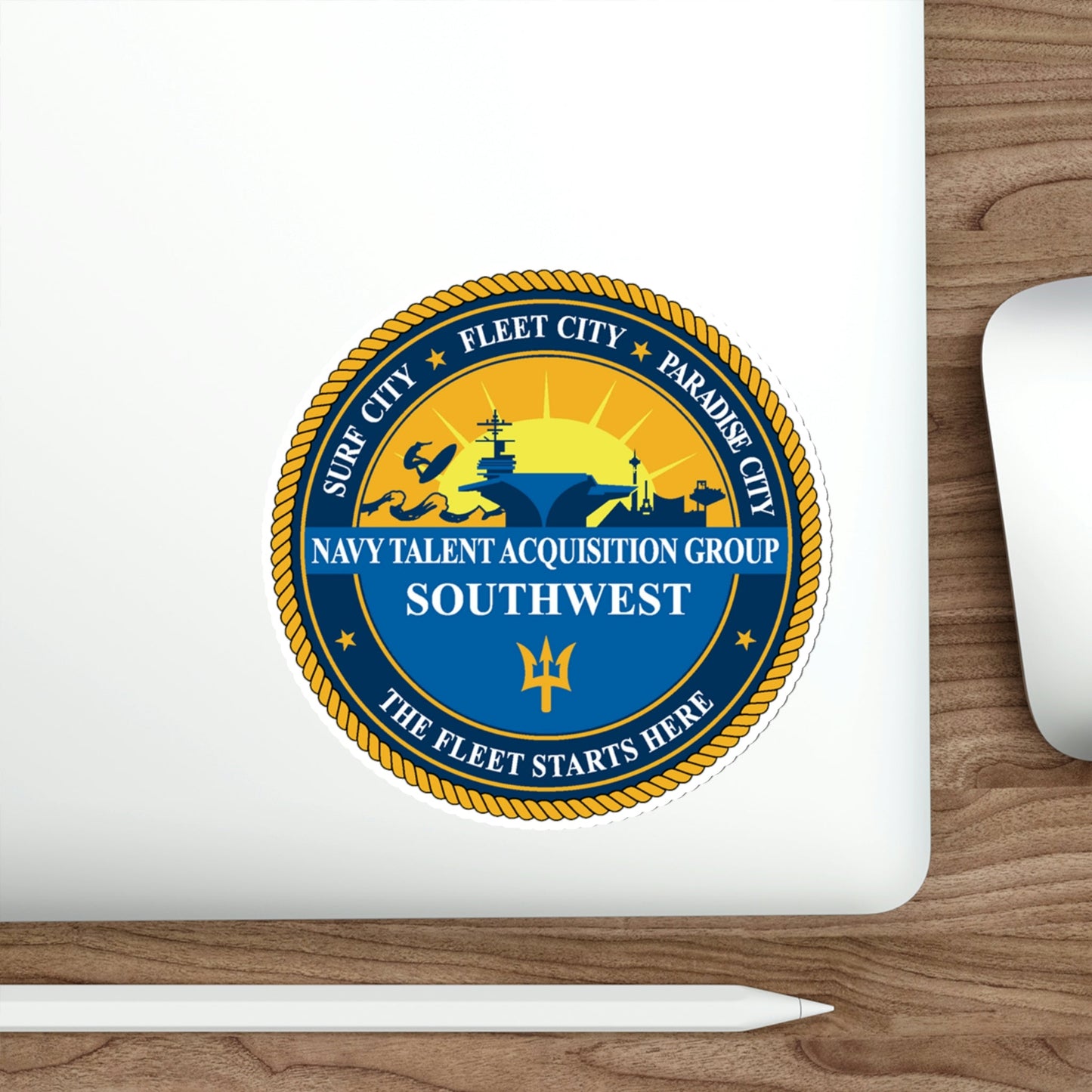 Navy Talent Acquisition Group SW (U.S. Navy) STICKER Vinyl Die-Cut Decal-The Sticker Space