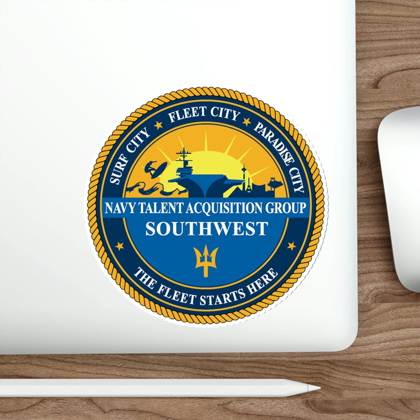 Navy Talent Acquisition Group SW (U.S. Navy) STICKER Vinyl Die-Cut Decal-The Sticker Space