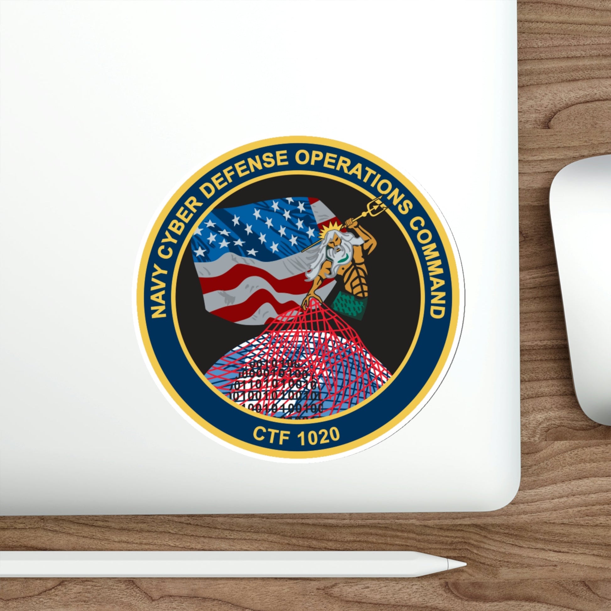 NCDOC CPOA CTF 1020 (U.S. Navy) STICKER Vinyl Die-Cut Decal-The Sticker Space