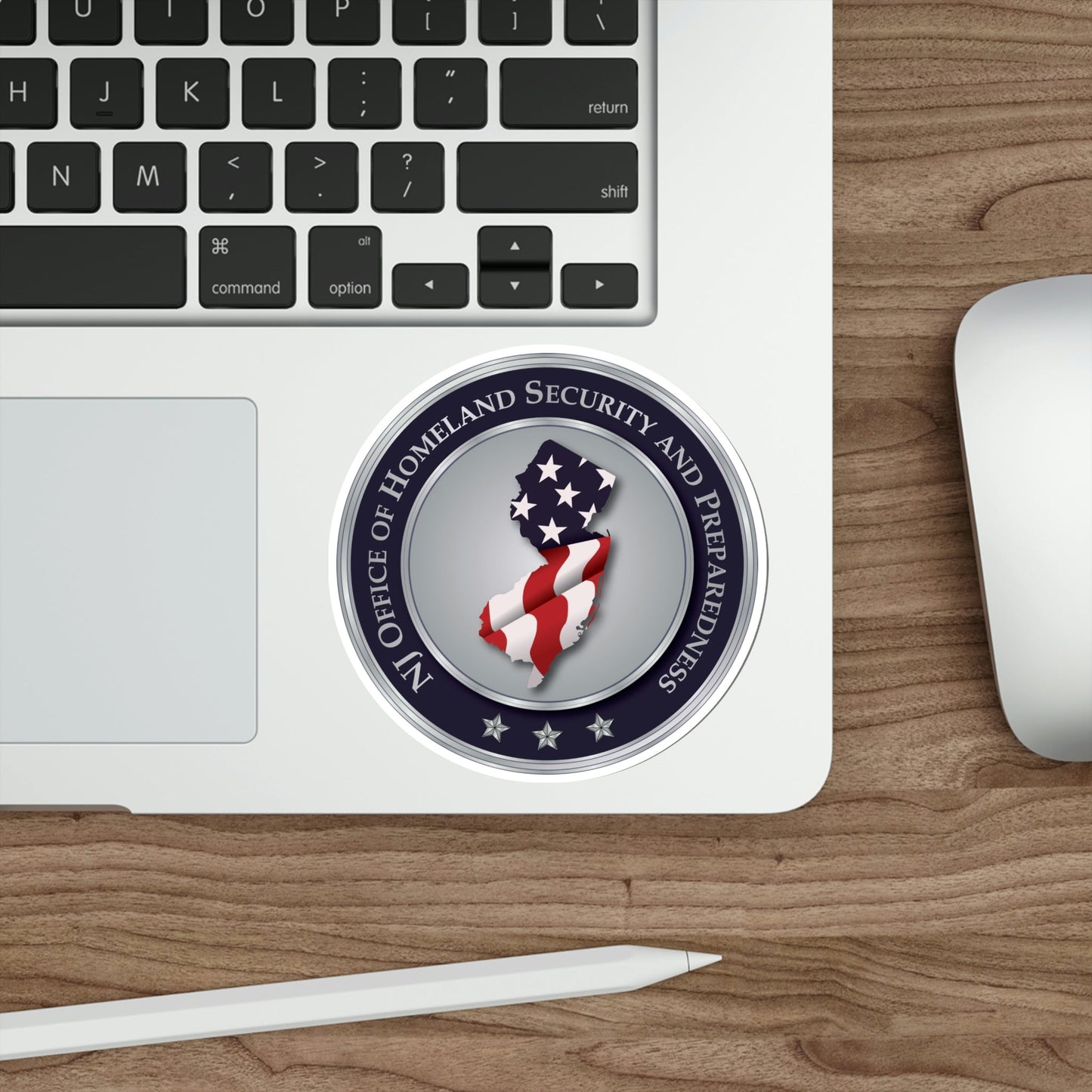 New Jersey Office of Homeland Security and Preparedness STICKER Vinyl Die-Cut Decal-The Sticker Space