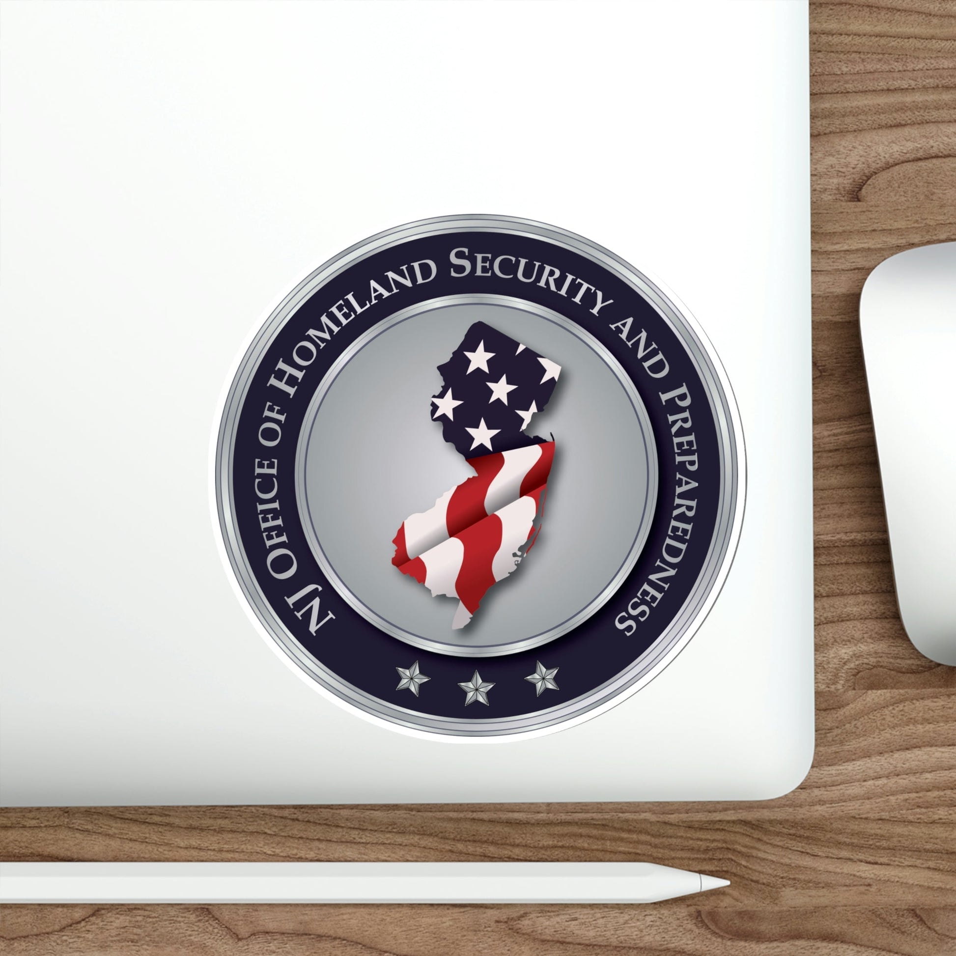 New Jersey Office of Homeland Security and Preparedness STICKER Vinyl Die-Cut Decal-The Sticker Space