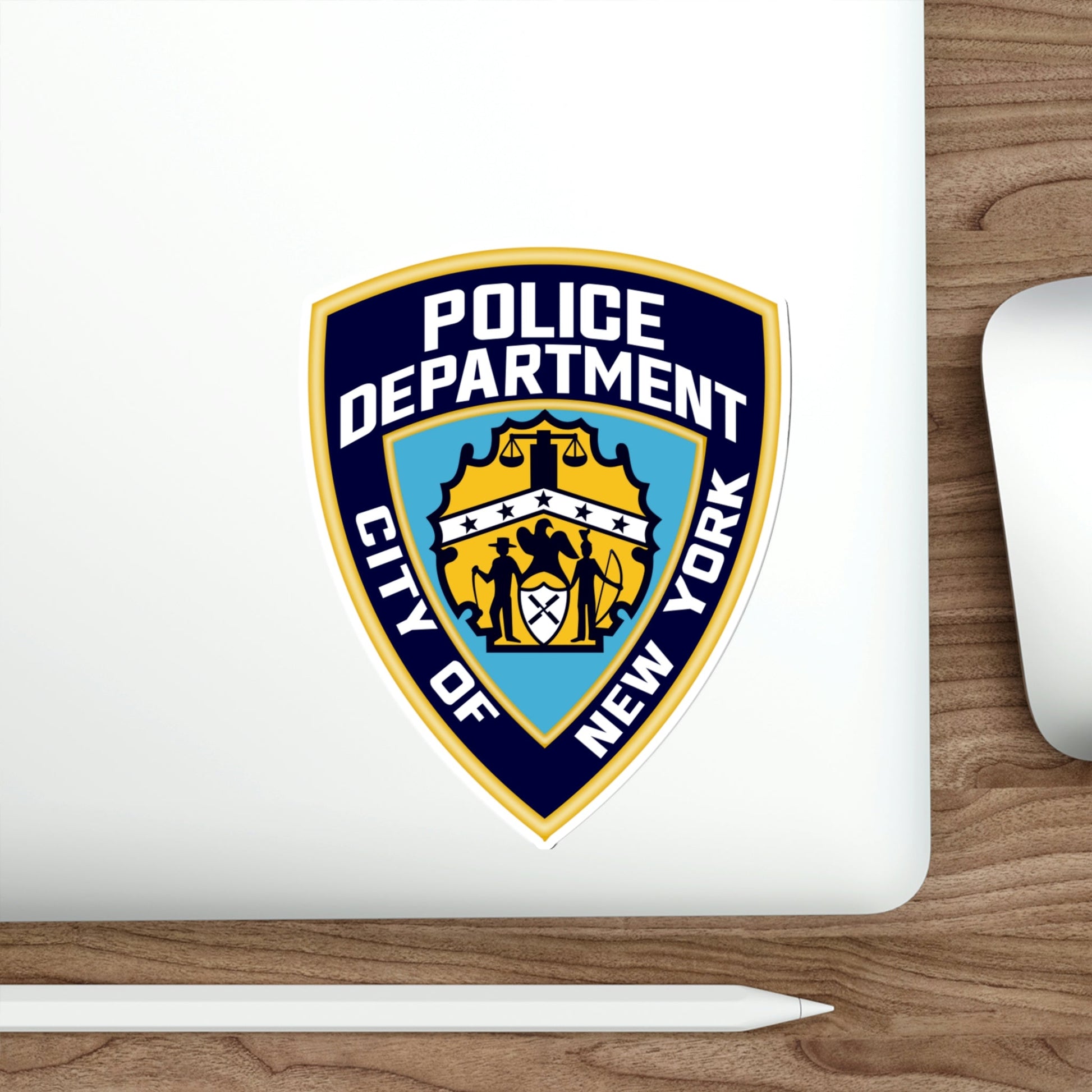 New York City Police Department STICKER Vinyl Die-Cut Decal-The Sticker Space