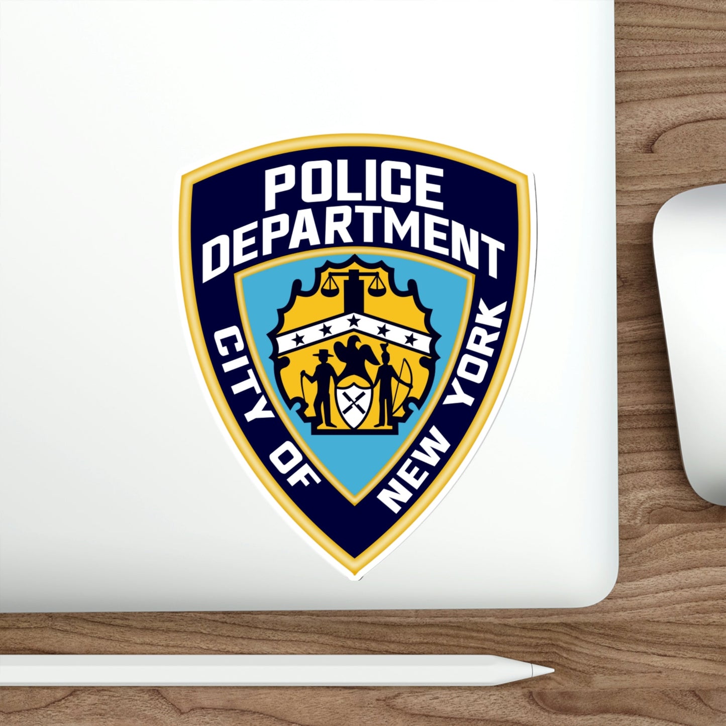 New York City Police Department STICKER Vinyl Die-Cut Decal-The Sticker Space