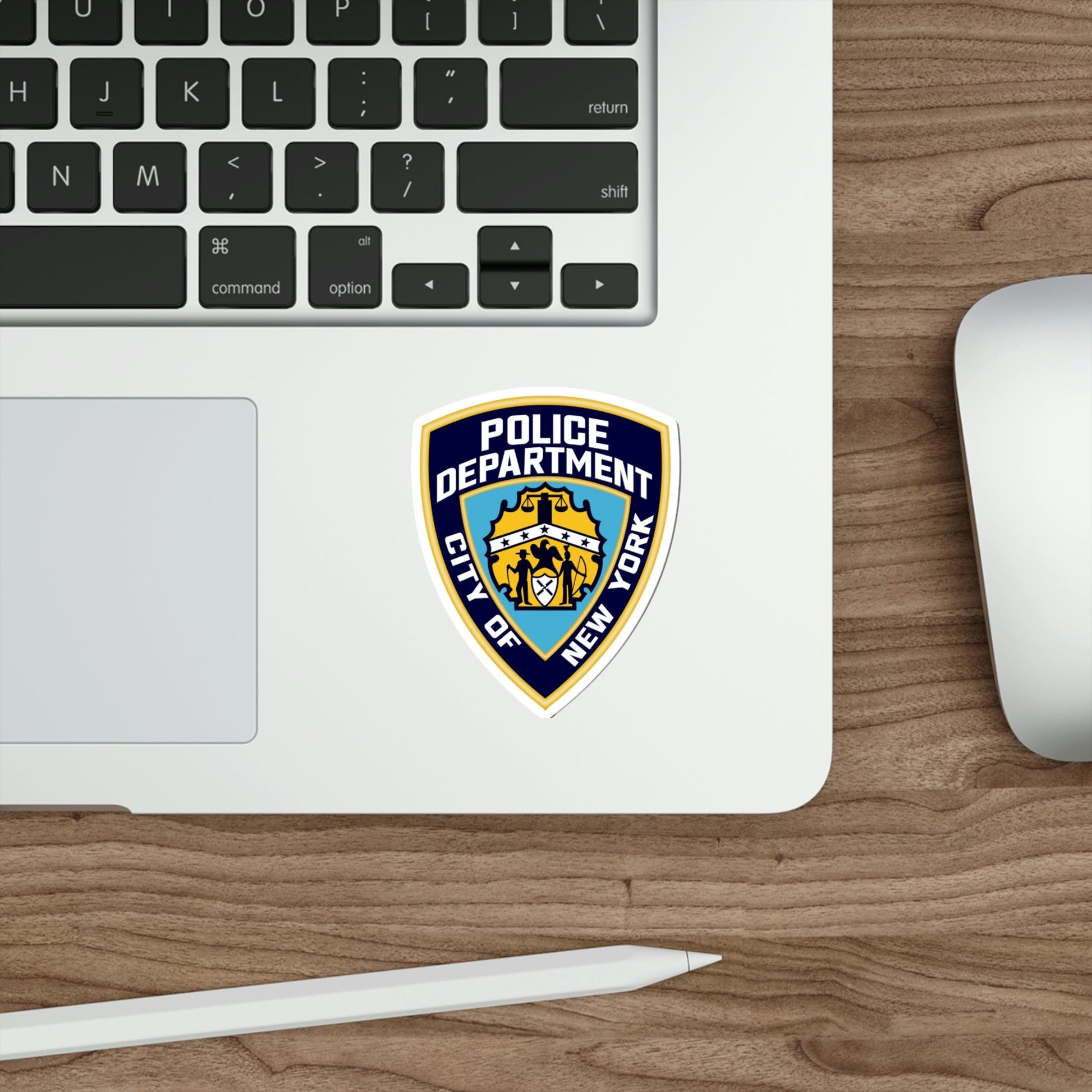 New York City Police Department STICKER Vinyl Die-Cut Decal-The Sticker Space