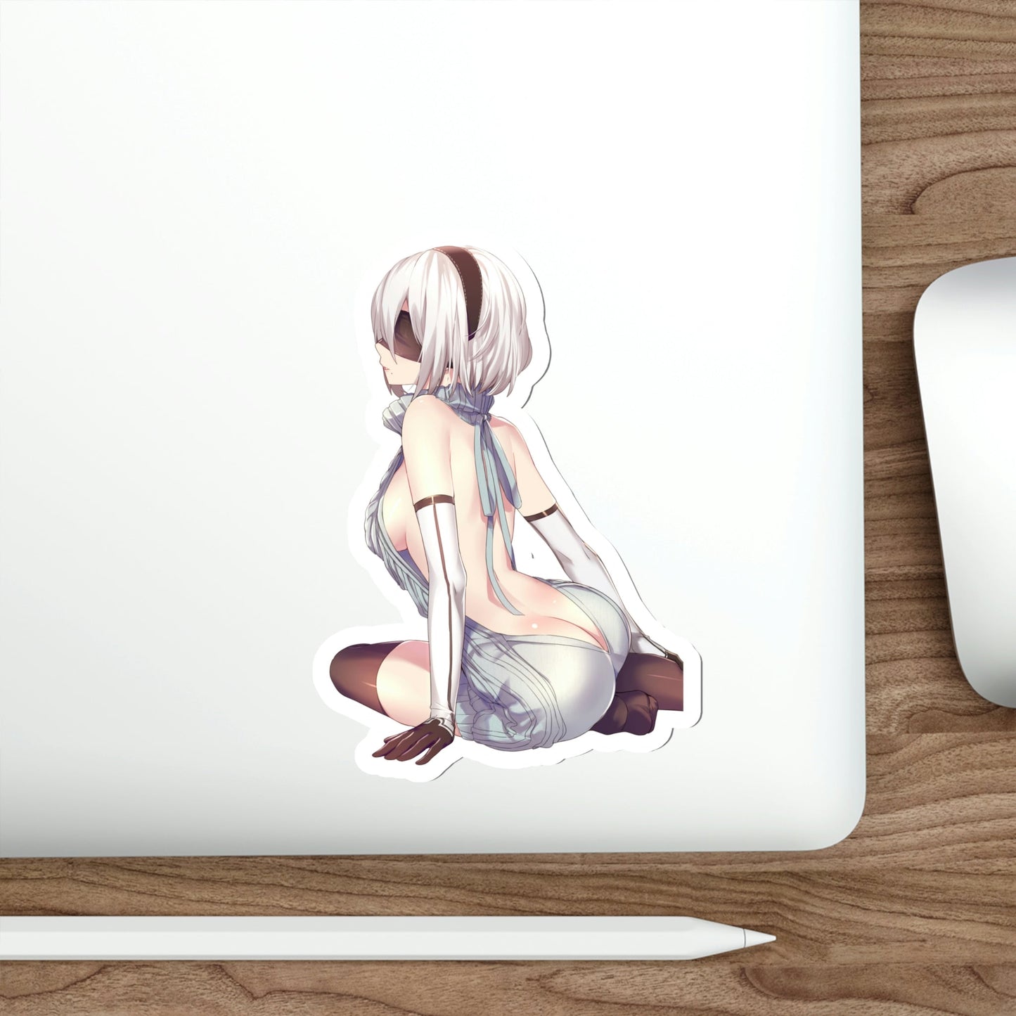 NieR Automata - 2B (Anime/Ecchi/Waifu) STICKER Vinyl Die-Cut Decal-The Sticker Space