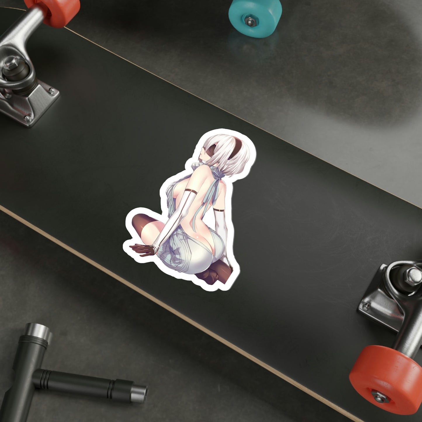 NieR Automata - 2B (Anime/Ecchi/Waifu) STICKER Vinyl Die-Cut Decal-The Sticker Space