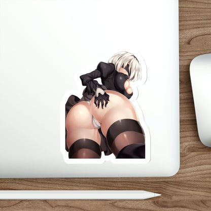 NieR Automata - 2B v2 (Anime/Ecchi/Waifu) STICKER Vinyl Die-Cut Decal-The Sticker Space