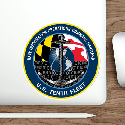 NIOC Maryland (U.S. Navy) STICKER Vinyl Die-Cut Decal-The Sticker Space