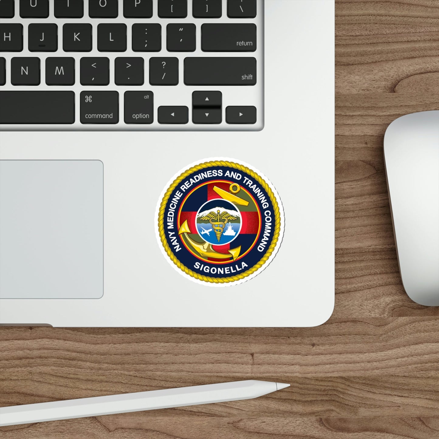 NMRTC Sigonella (U.S. Navy) STICKER Vinyl Die-Cut Decal-The Sticker Space