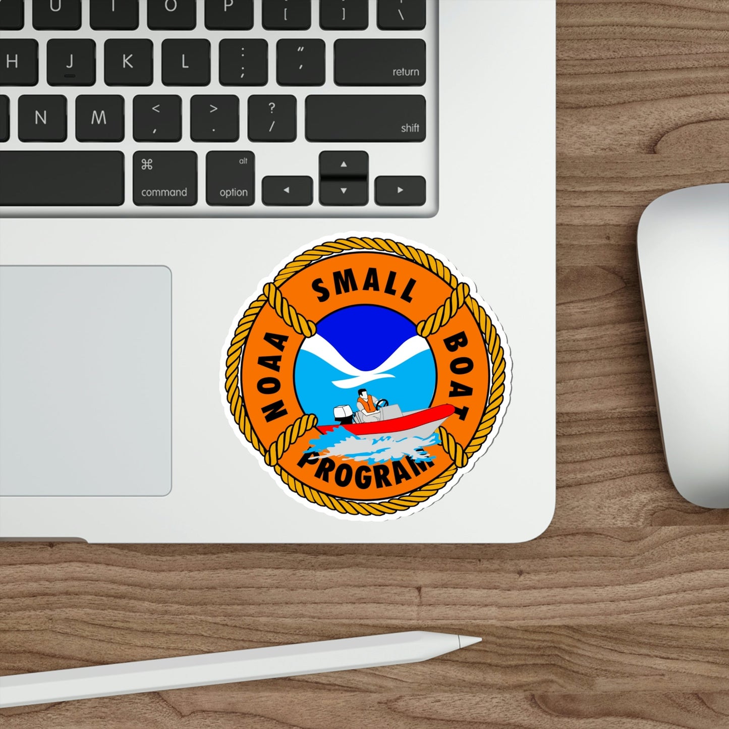 NOAAs Small Boat Program STICKER Vinyl Die-Cut Decal-The Sticker Space