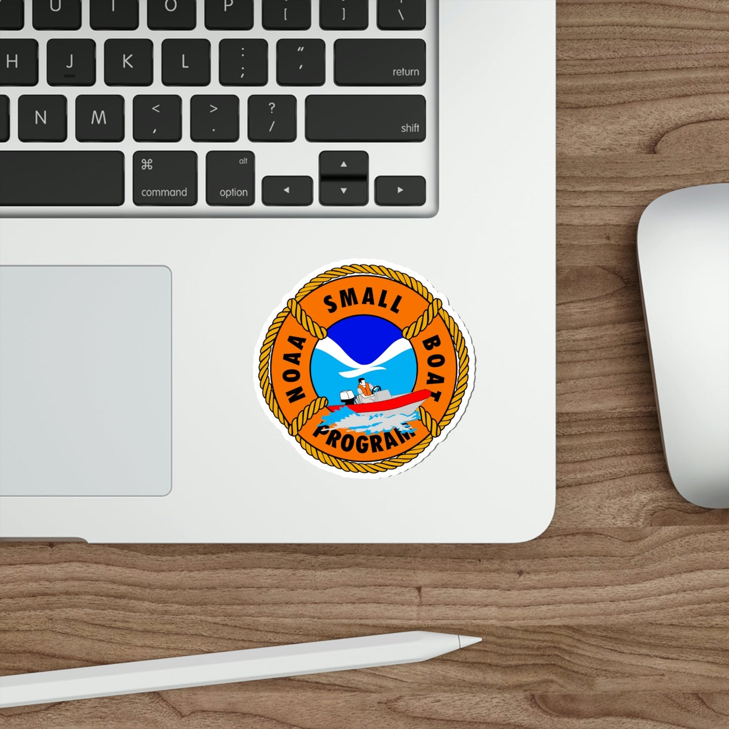 NOAAs Small Boat Program STICKER Vinyl Die-Cut Decal-The Sticker Space