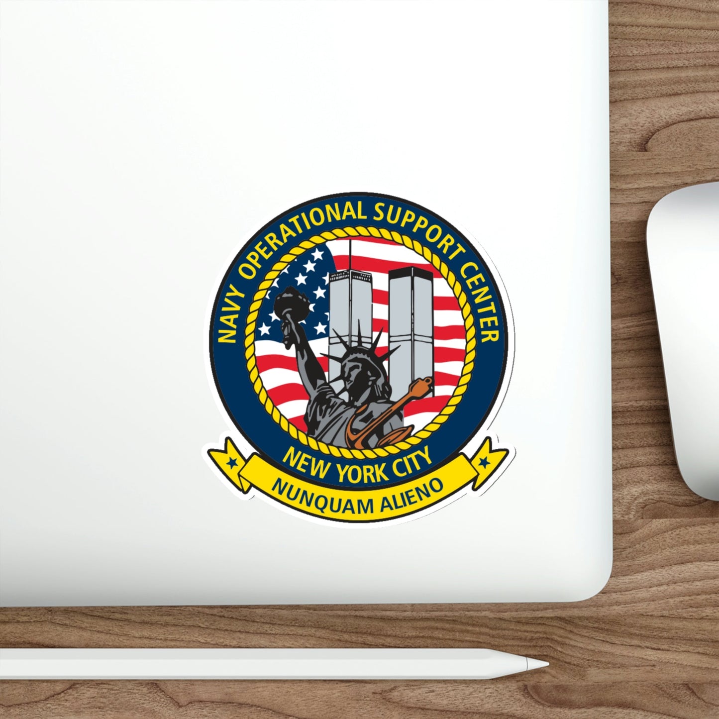 NOSC NYC (U.S. Navy) STICKER Vinyl Die-Cut Decal-The Sticker Space