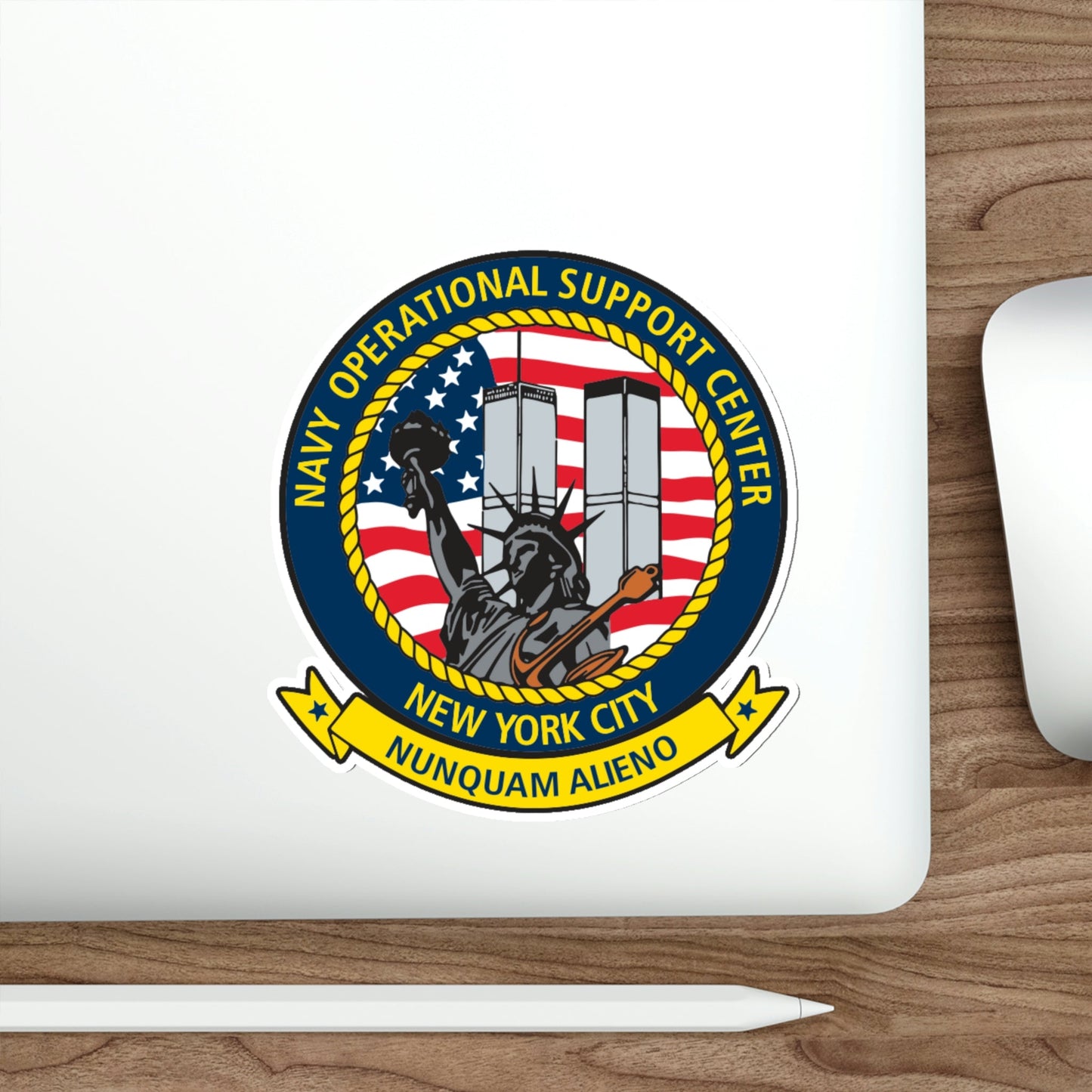 NOSC NYC (U.S. Navy) STICKER Vinyl Die-Cut Decal-The Sticker Space