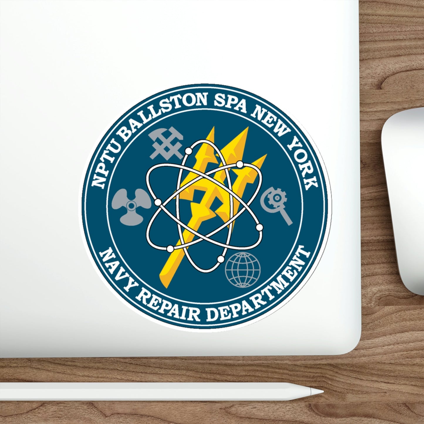 NPTU Ballston SPA NRD (U.S. Navy) STICKER Vinyl Die-Cut Decal-The Sticker Space