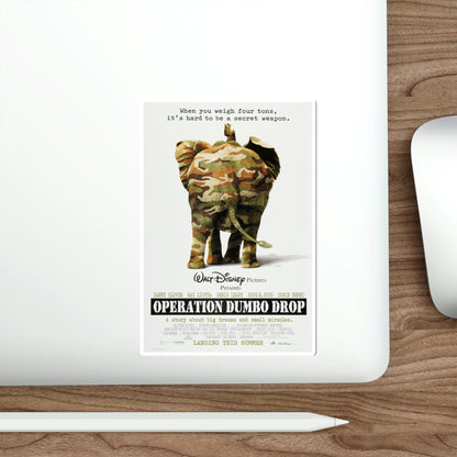 Operation Dumbo Drop 1995 Movie Poster STICKER Vinyl Die-Cut Decal-The Sticker Space