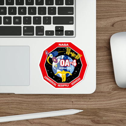 Orbital Sciences CRS Flight 4 (SpaceX) STICKER Vinyl Die-Cut Decal-The Sticker Space