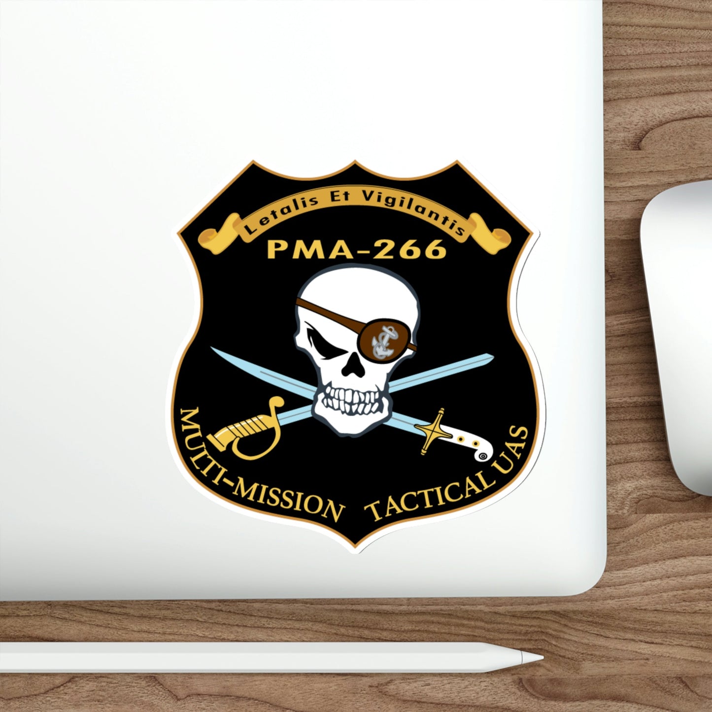 PMA 266 NAVAIR Multi Mission Tactical Unmanned Aerial Systems UAS (U.S. Navy) STICKER Vinyl Die-Cut Decal-The Sticker Space