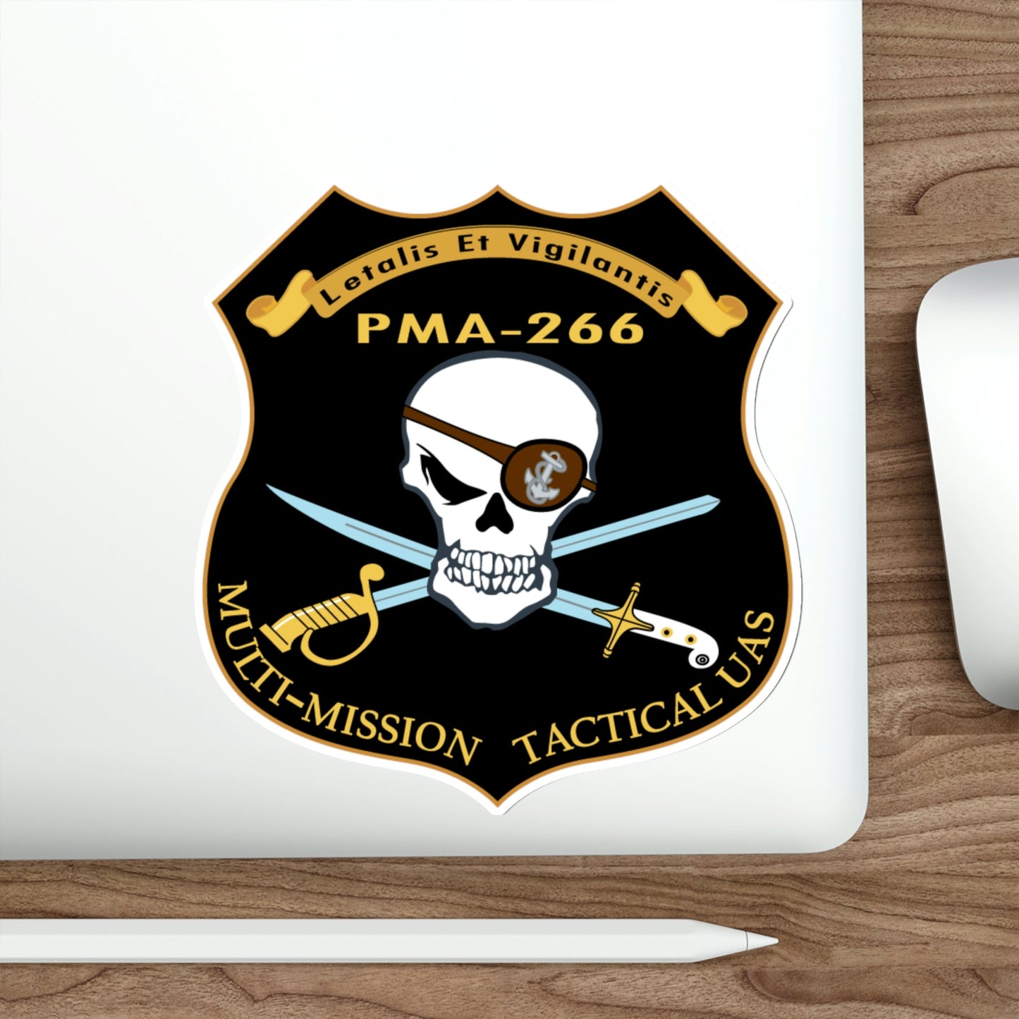 PMA 266 NAVAIR Multi Mission Tactical Unmanned Aerial Systems UAS (U.S. Navy) STICKER Vinyl Die-Cut Decal-The Sticker Space