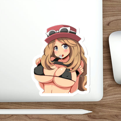 Pokemon - Serena (Anime/Ecchi/Waifu) STICKER Vinyl Die-Cut Decal-The Sticker Space