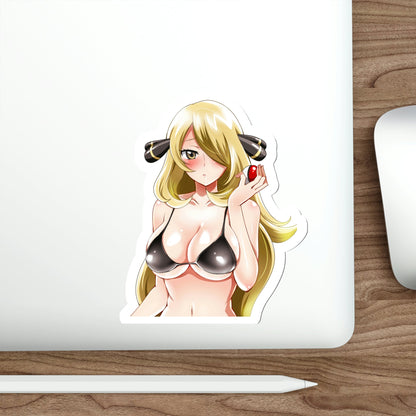 Pokemon - Shirona (Anime/Ecchi/Waifu) STICKER Vinyl Die-Cut Decal-The Sticker Space