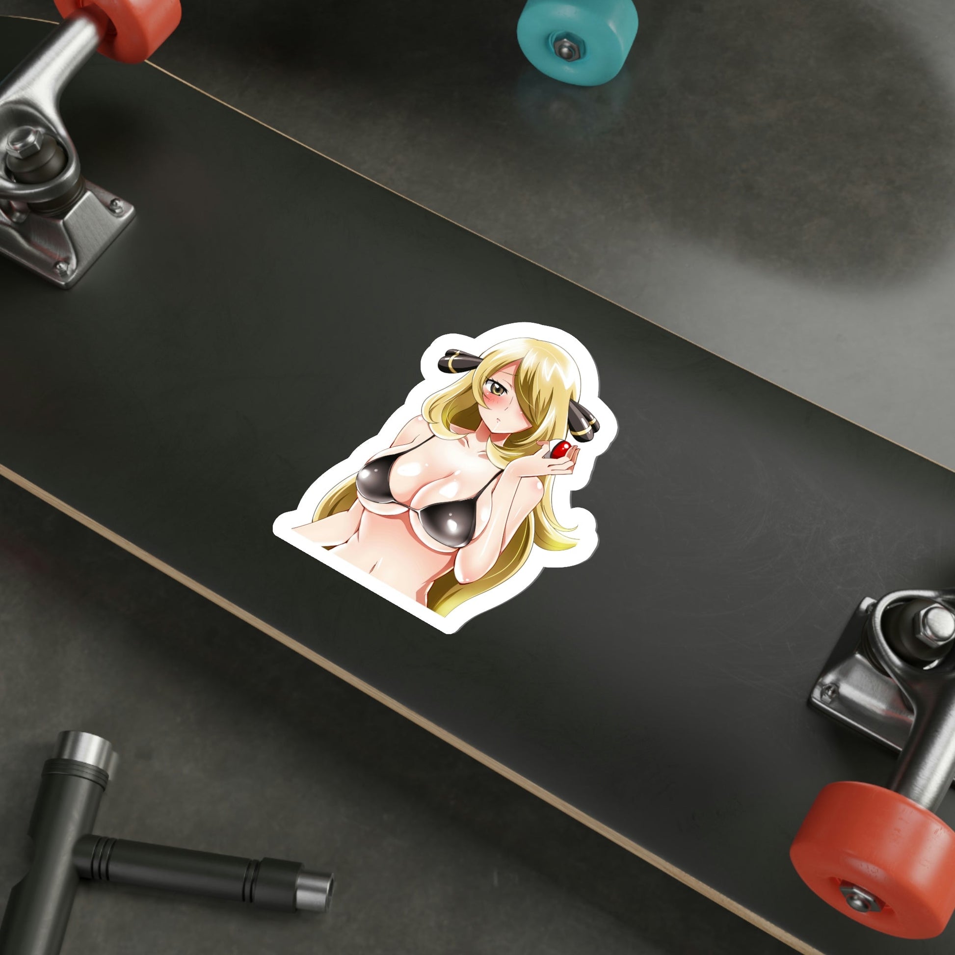 Pokemon - Shirona (Anime/Ecchi/Waifu) STICKER Vinyl Die-Cut Decal-The Sticker Space