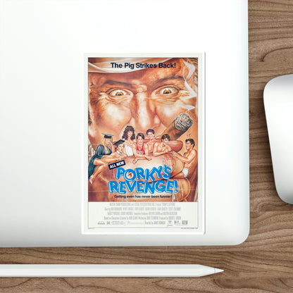 Porky's Revenge 1985 Movie Poster STICKER Vinyl Die-Cut Decal-The Sticker Space