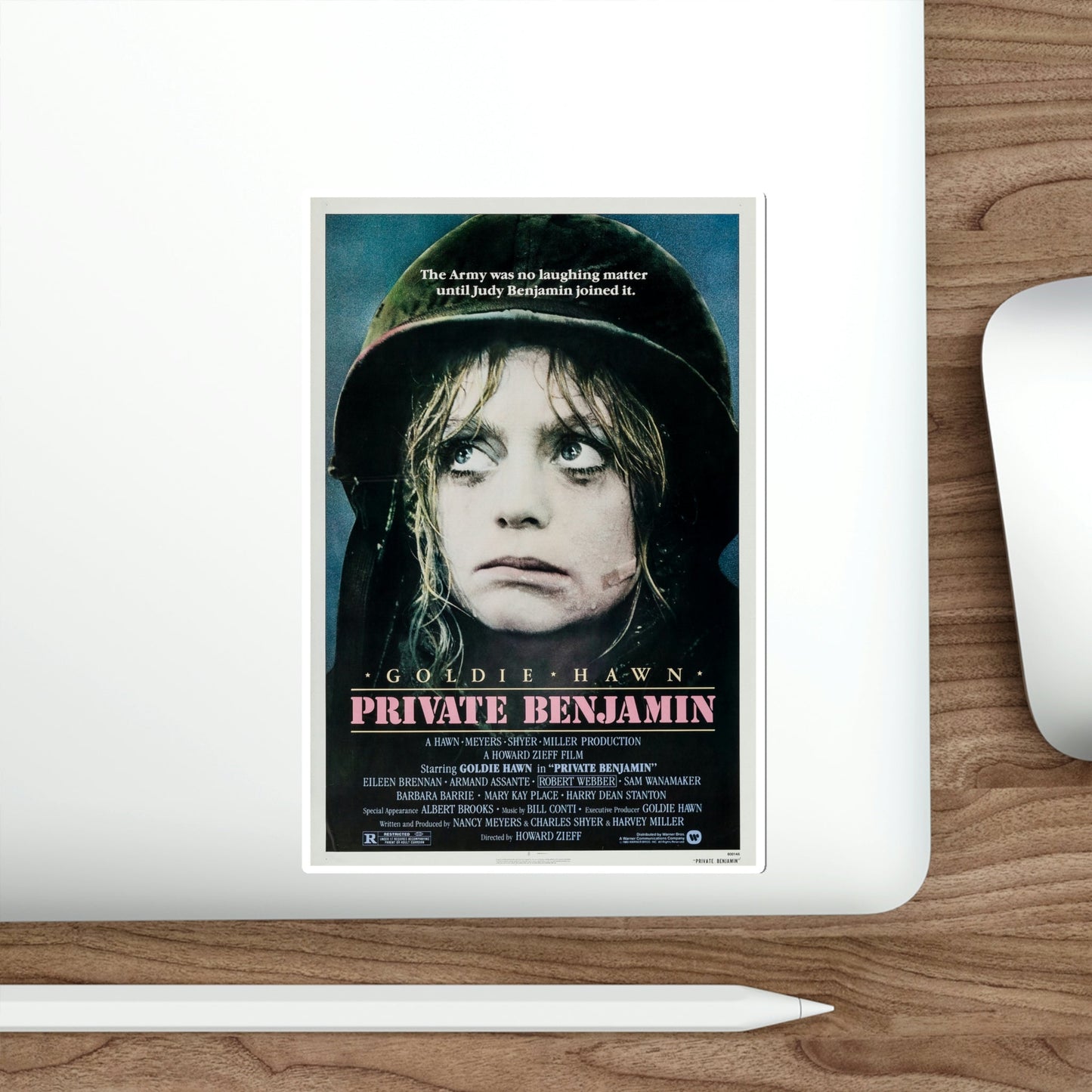 Private Benjamin 1980 Movie Poster STICKER Vinyl Die-Cut Decal-The Sticker Space