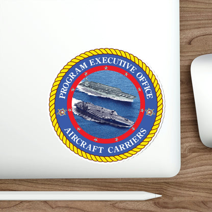 Program Executive Officer Aircraft Carriers (U.S. Navy) STICKER Vinyl Die-Cut Decal-The Sticker Space
