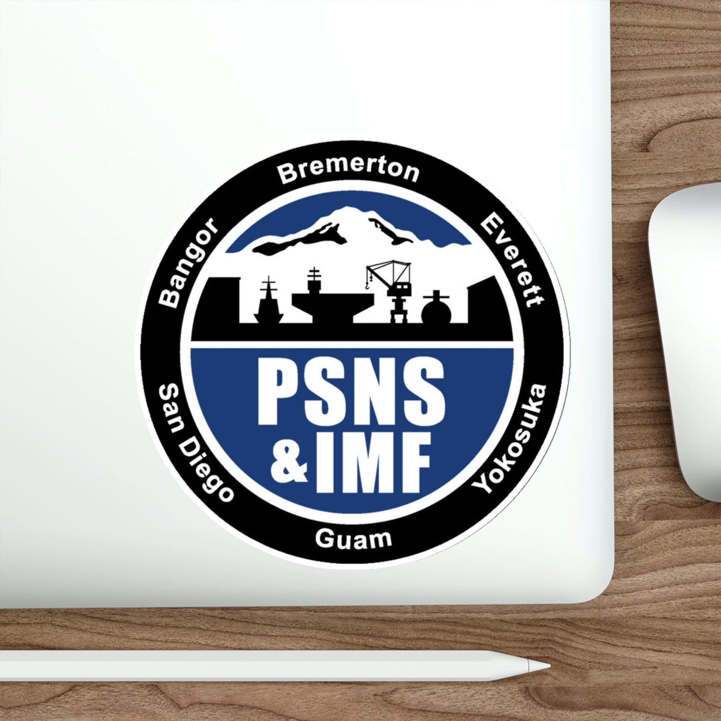 PSNS & IMF (U.S. Navy) STICKER Vinyl Die-Cut Decal-The Sticker Space