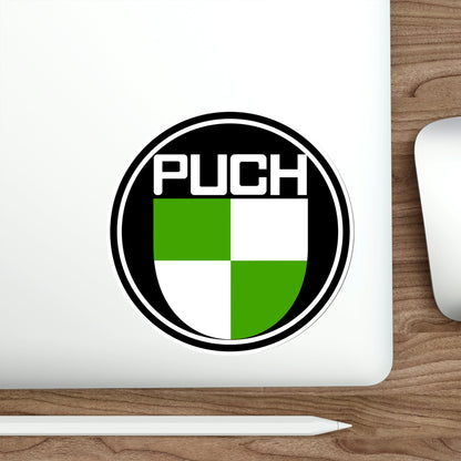 Puch Car Logo STICKER Vinyl Die-Cut Decal-The Sticker Space