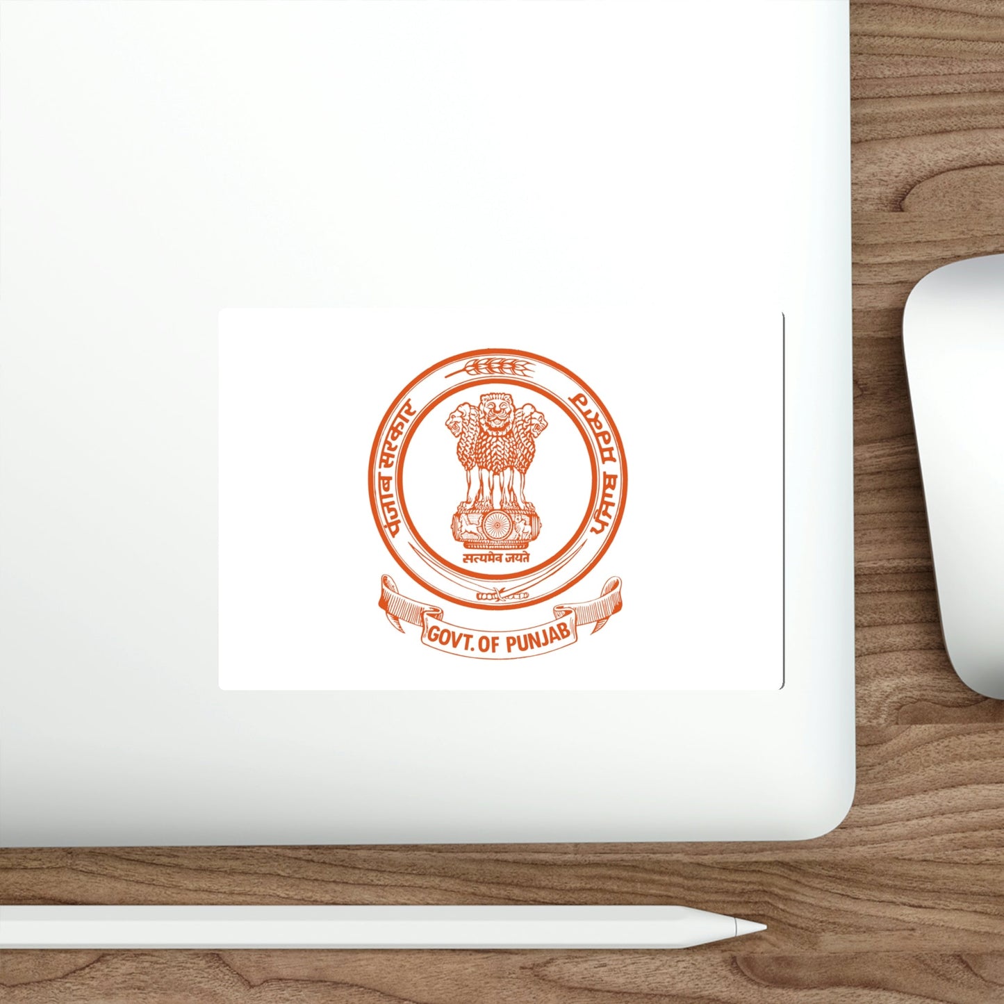 Punjab Flag (India) STICKER Vinyl Die-Cut Decal-The Sticker Space