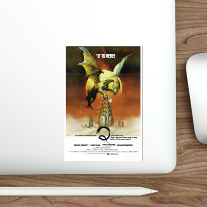 Q 1982 Movie Poster STICKER Vinyl Die-Cut Decal-The Sticker Space