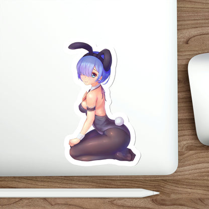 Re Zero Kara Hajimeru Isekai Seikatsu - Rem (Anime/Ecchi/Waifu) STICKER Vinyl Die-Cut Decal-The Sticker Space