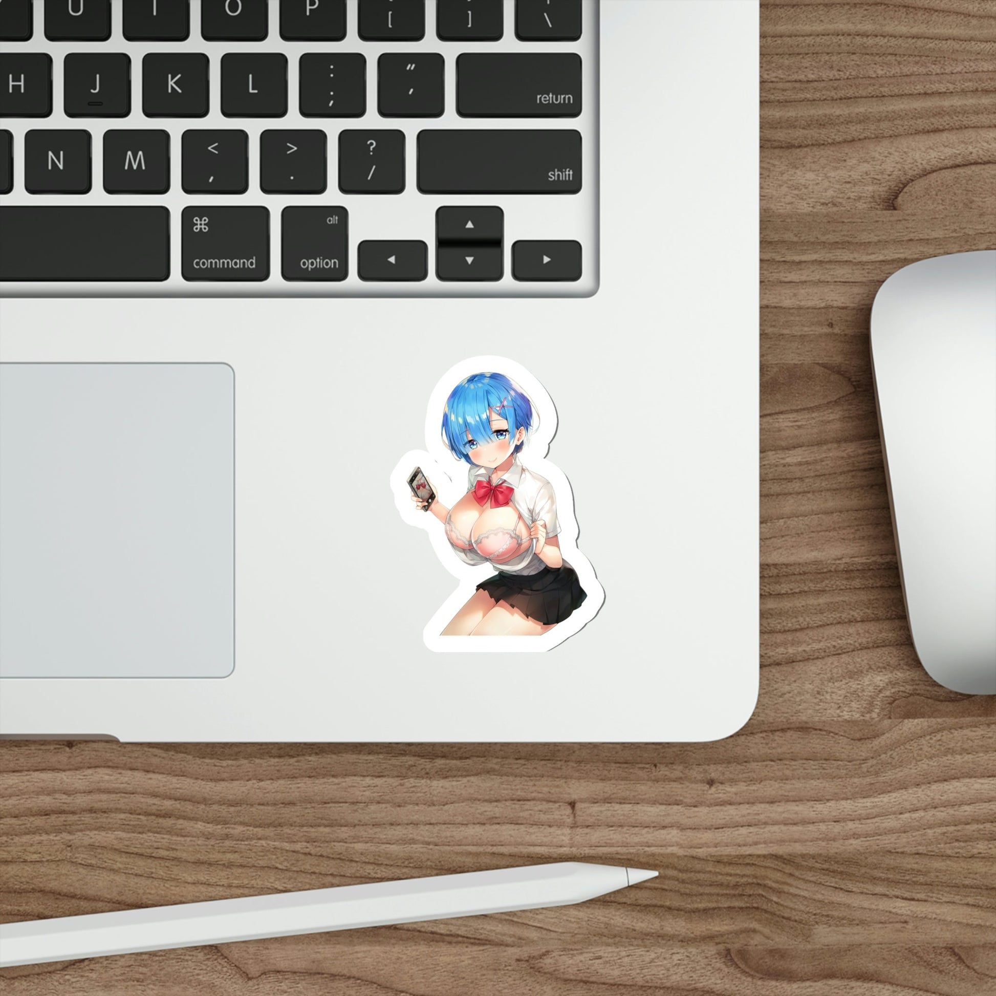 Re Zero Kara Hajimeru Isekai Seikatsu - Rem v7 (Anime/Ecchi/Waifu) STICKER Vinyl Die-Cut Decal-The Sticker Space