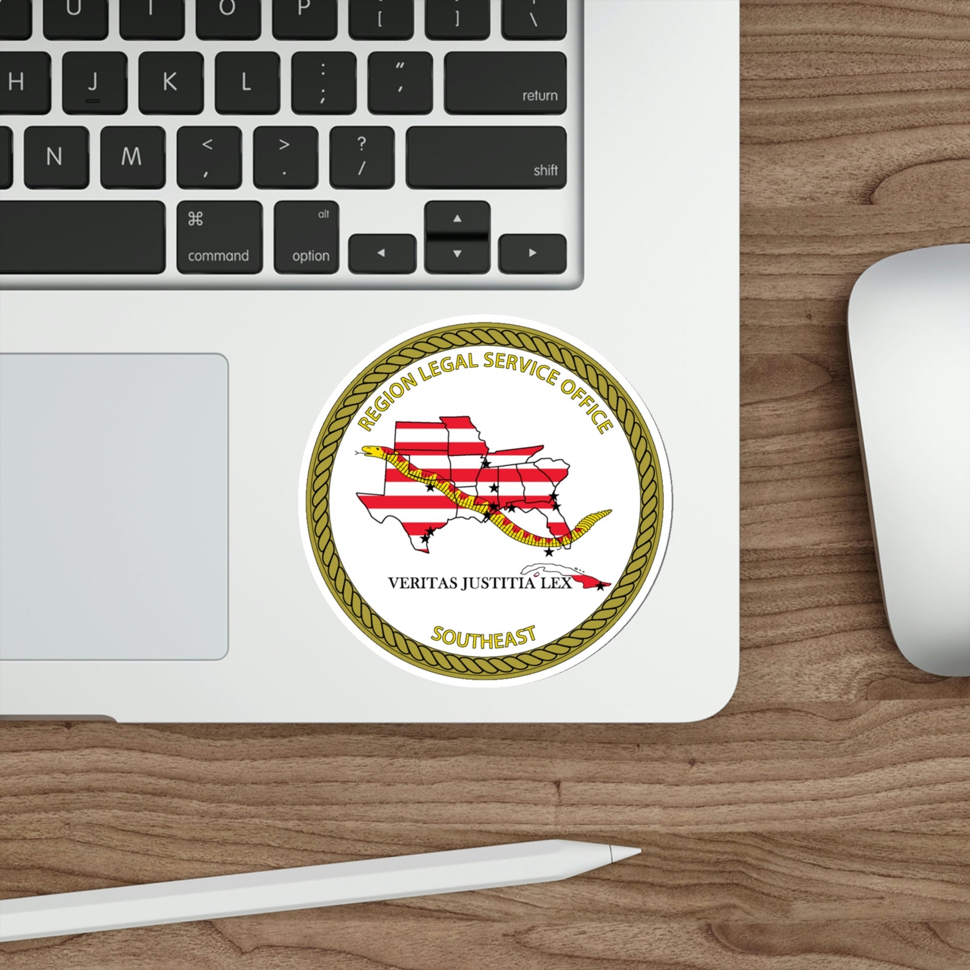 Region Legal Service Office Southeast (U.S. Navy) STICKER Vinyl Die-Cut Decal-The Sticker Space