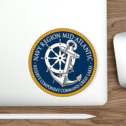 Reserve Component Comm Great Lakes Navy Reg Mid At (U.S. Navy) STICKER Vinyl Die-Cut Decal-The Sticker Space